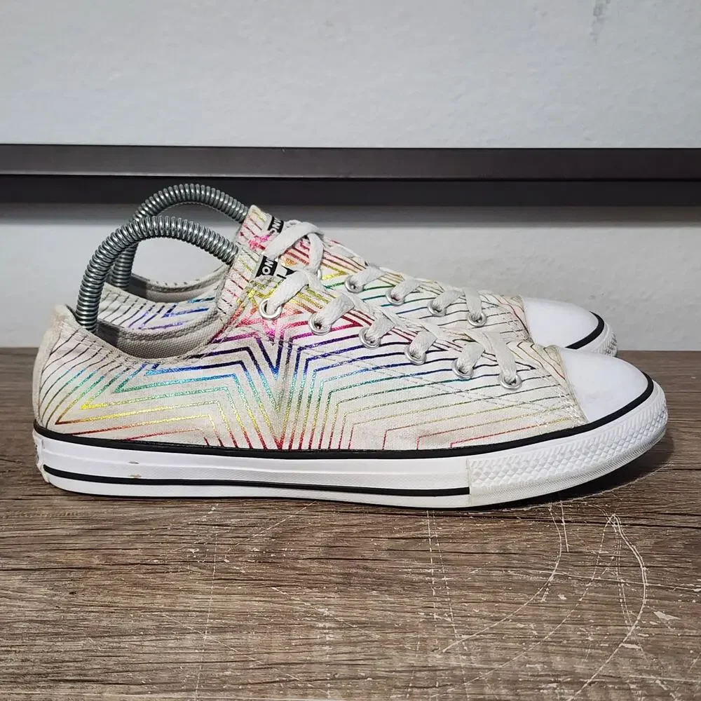 Converse Chuck Taylor All-Star Low Top Women's Shoes Size 7.5 Multicolor